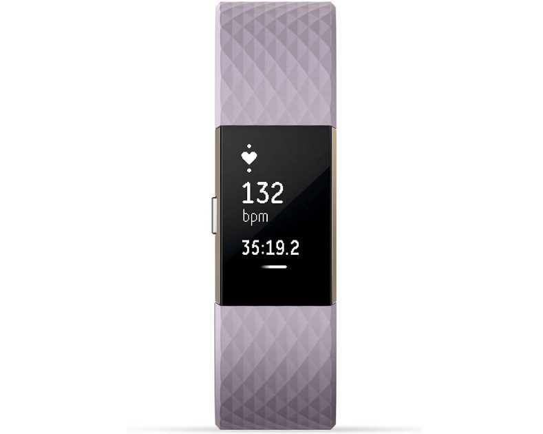 Fitbit Charge 2 Lavender Rose Gold Počítání kroků